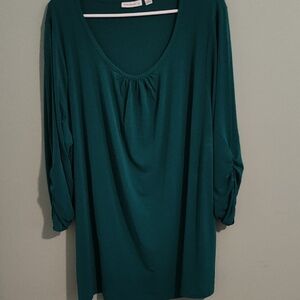 Teal Long Sleeve Top
